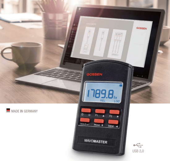 MAVOSOFT在線式照度計軟件